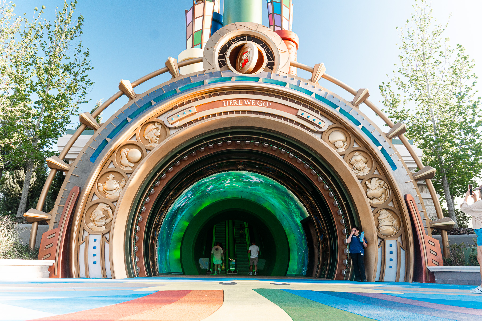 Epic Universe Mario portal
